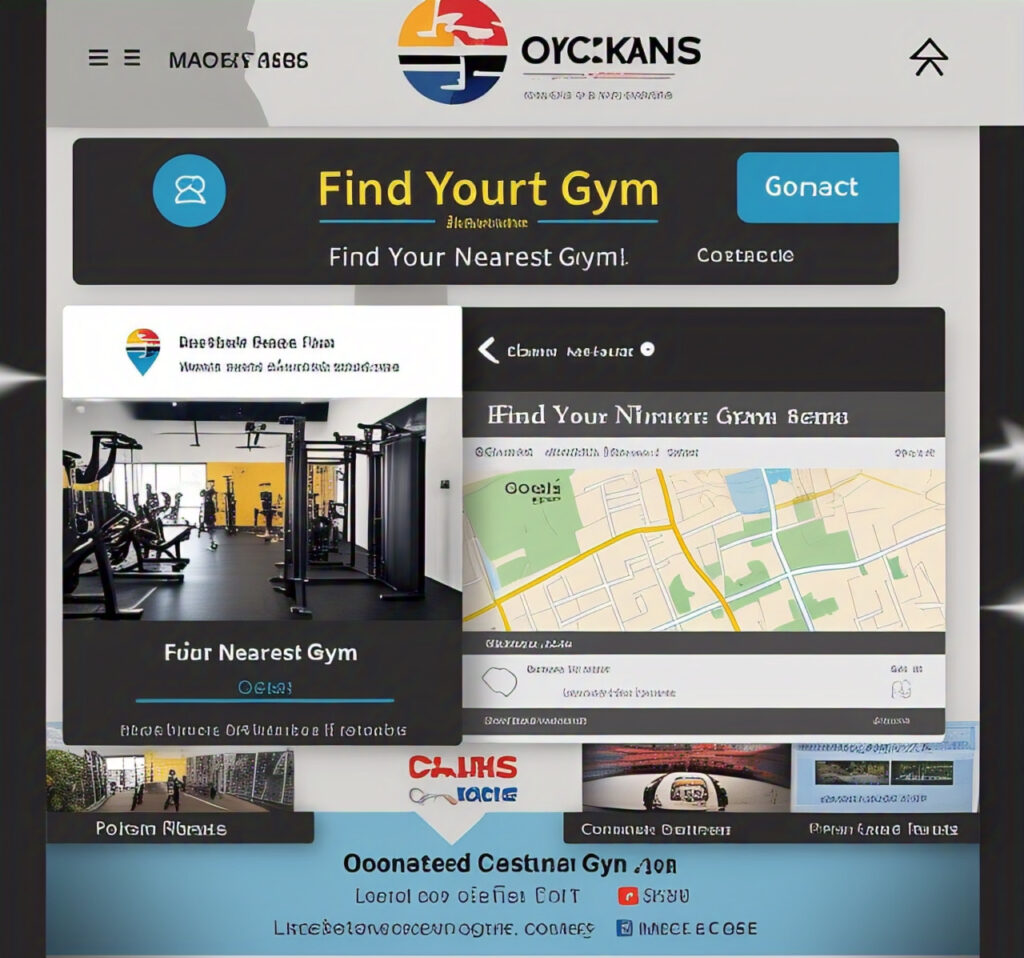 optemised website for gyms
